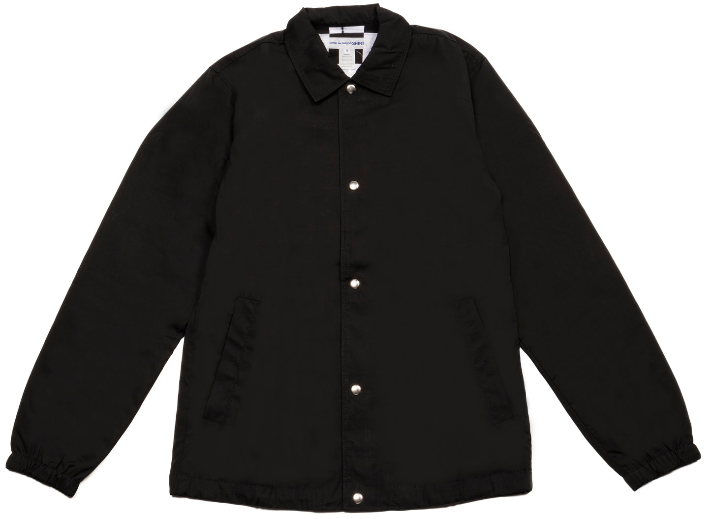 Comme des Garçons SHIRT Button-Up Jacket in Black / Checkered