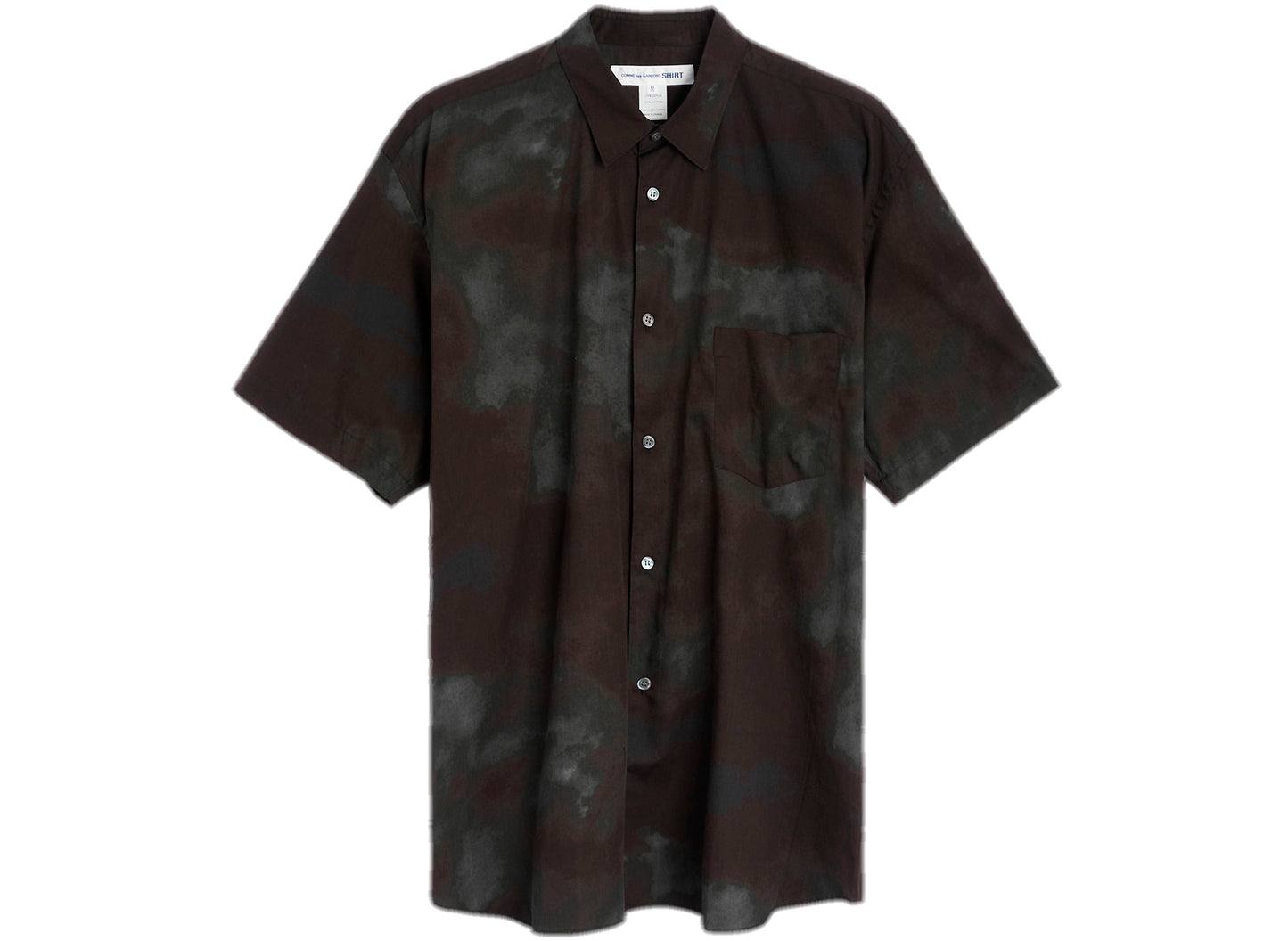 Comme des Garçons SHIRT Woven Button Up in Black