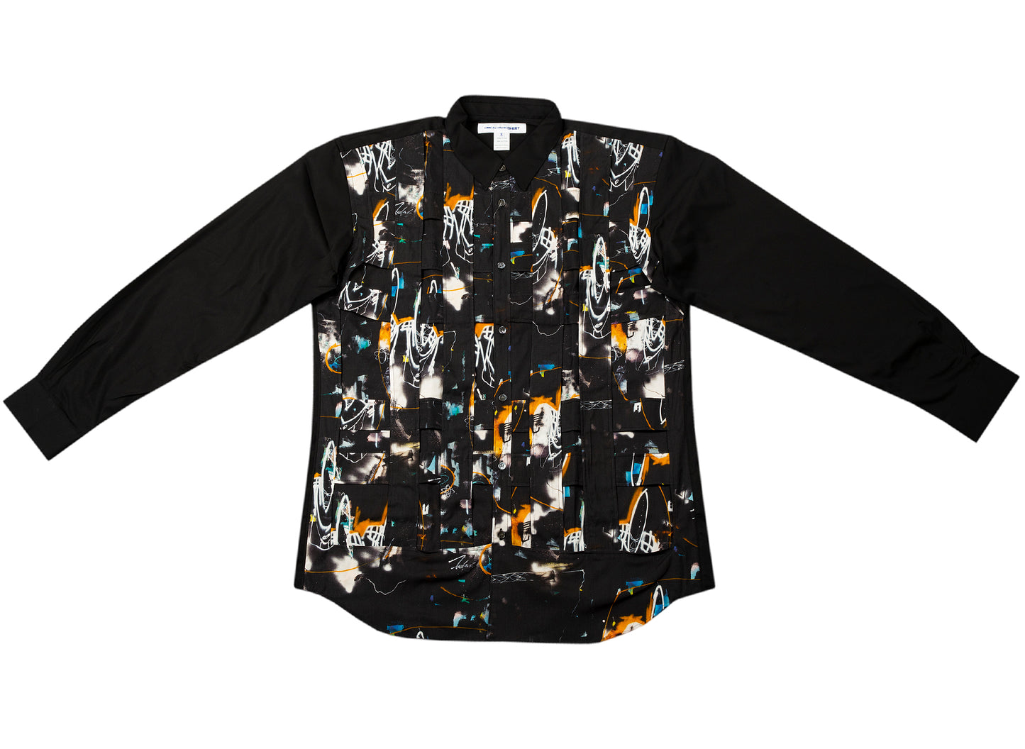 Comme des Garçons SHIRT x Futura Button-Up in Schwarz