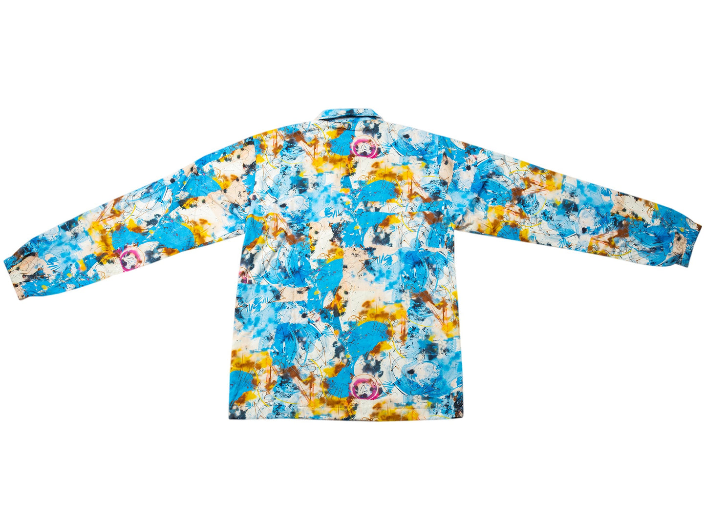 Comme des Garçons SHIRT x Futura Coach Jacket in Blau
