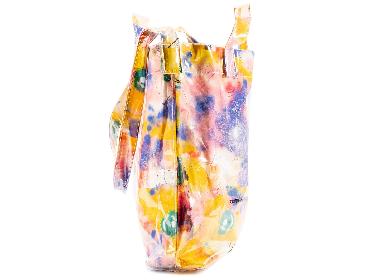 Comme des Garçons SHIRT x Futura Tote Bag in Yellow