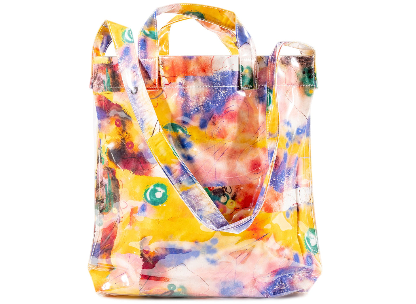 Comme des Garçons SHIRT x Futura Tote Bag in Yellow