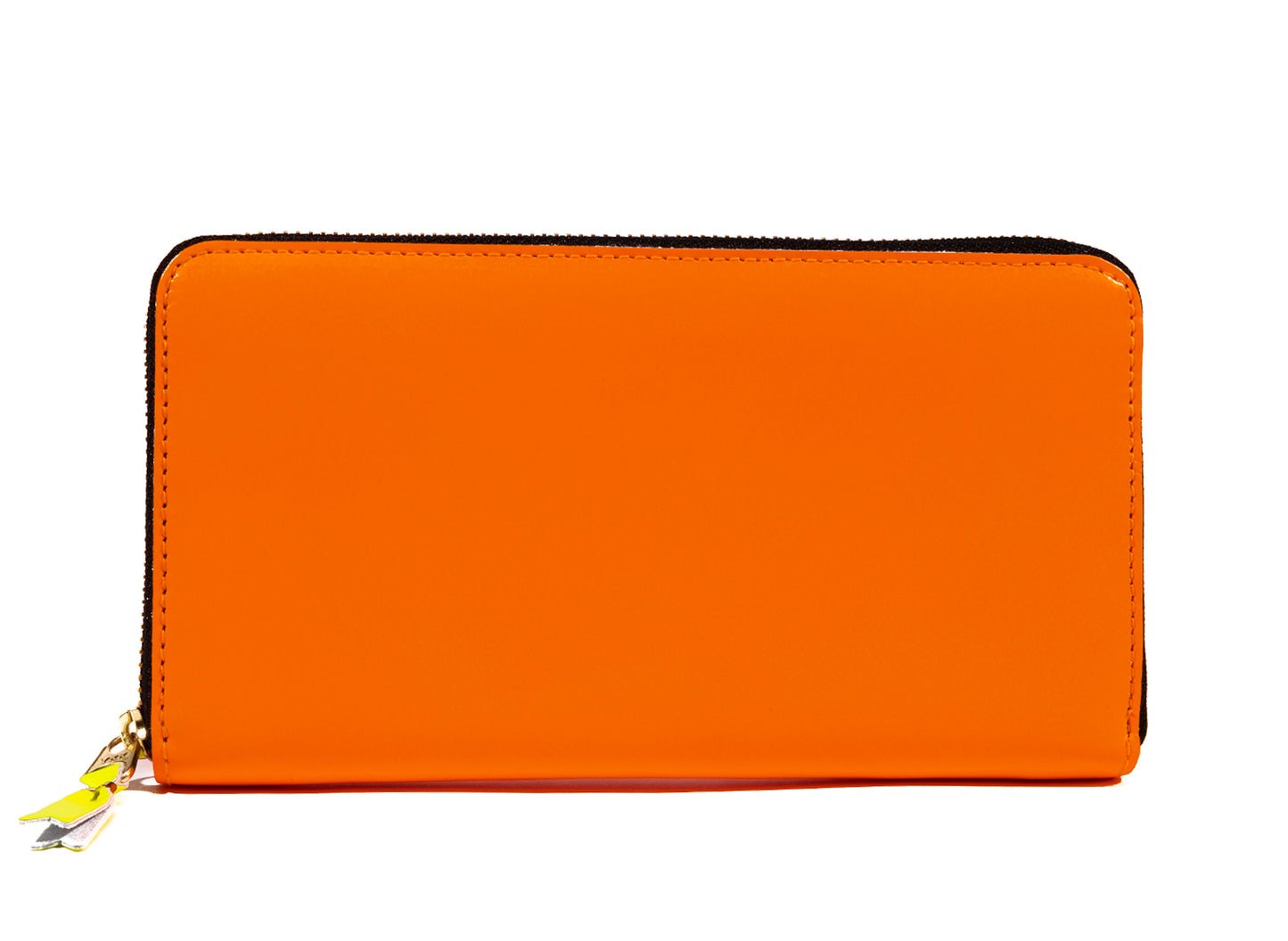 Comme des Garçons Super Fluo Wallet in Light Orange
