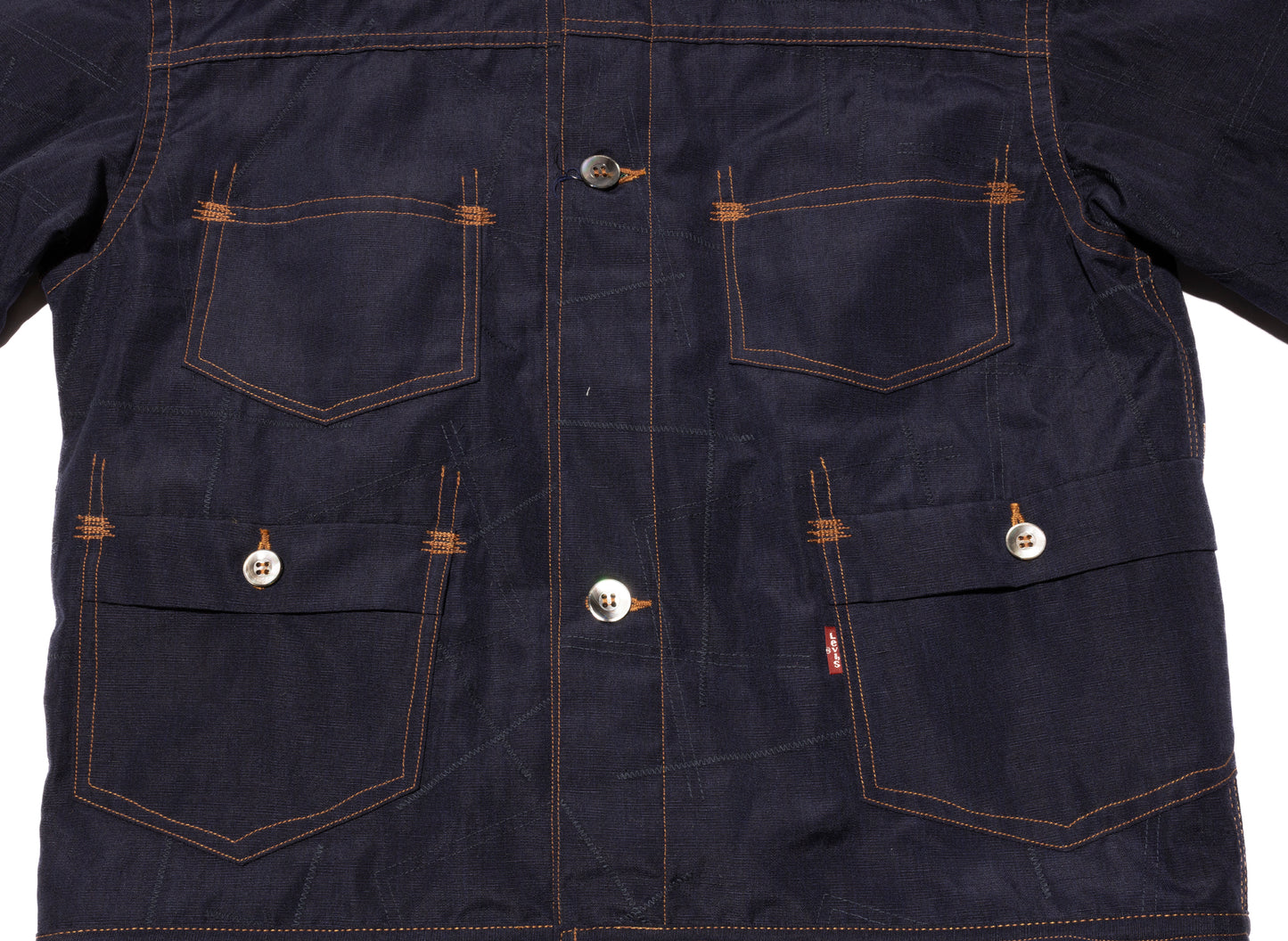 Comme des Garçons x Junya Watanabe Denim Jacket in Navy Blue