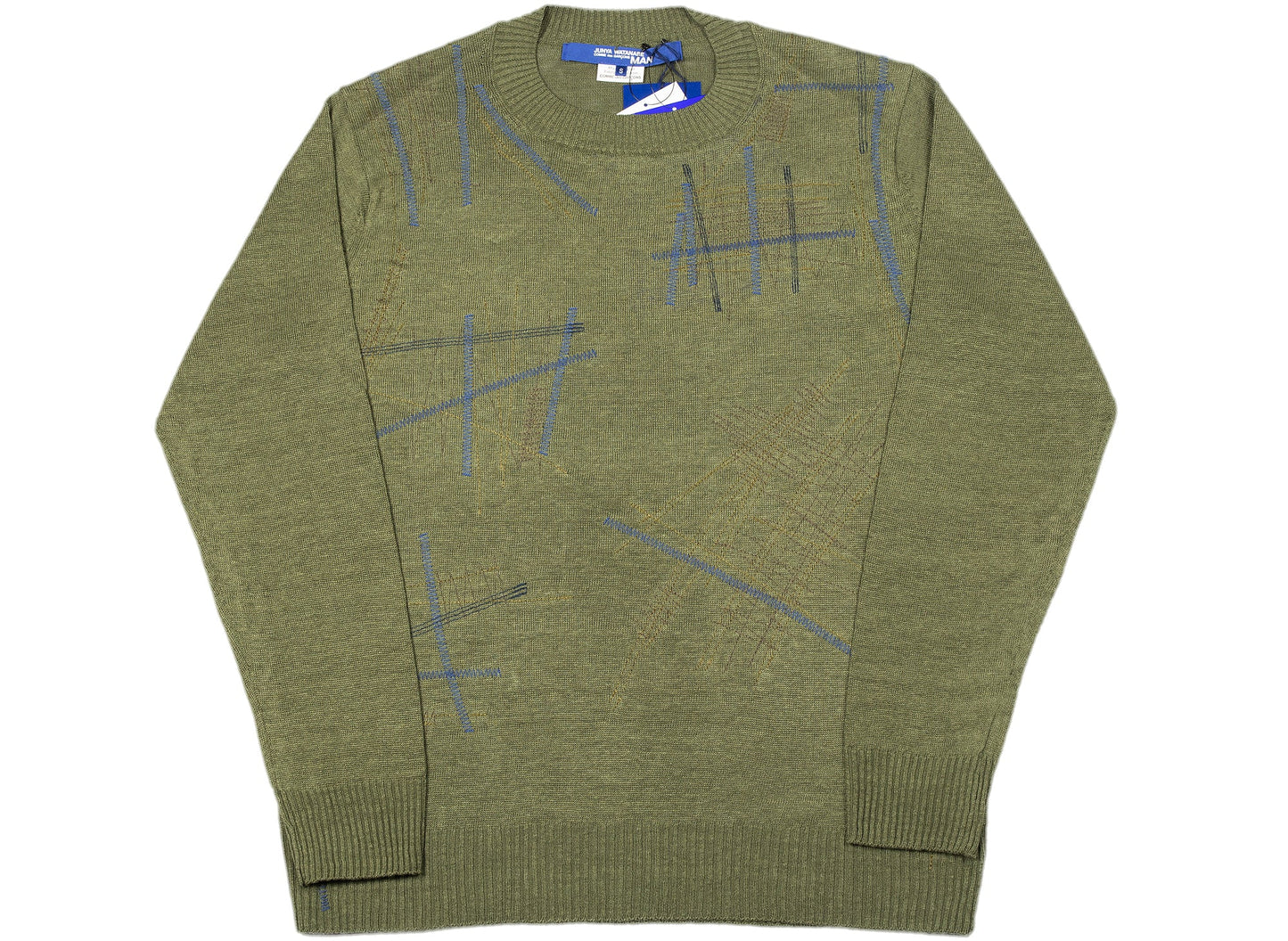 Comme des Garçons x Junya Watanabe Linen Sweater in Khaki