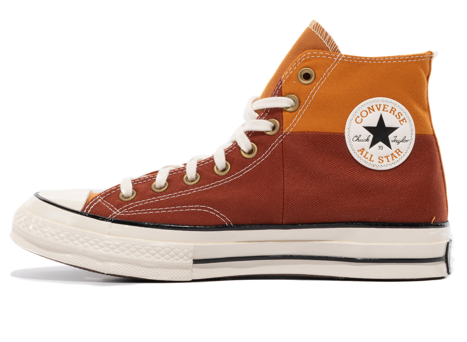 Converse 70 Hi in Monarch / Rugged Orange / Egret - view 3