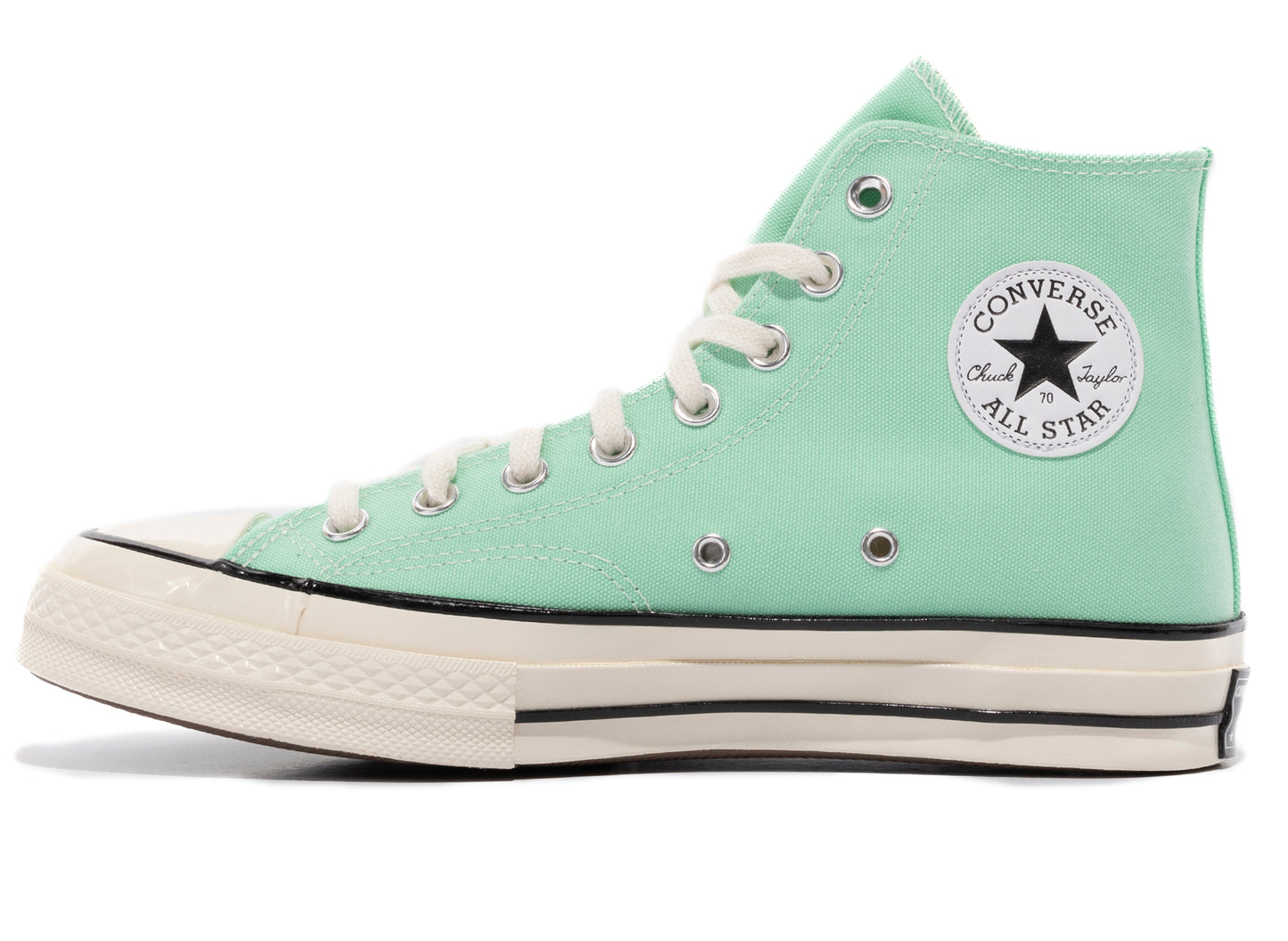 Converse 70 Hi in Prism Green / Egret / Black - view 3