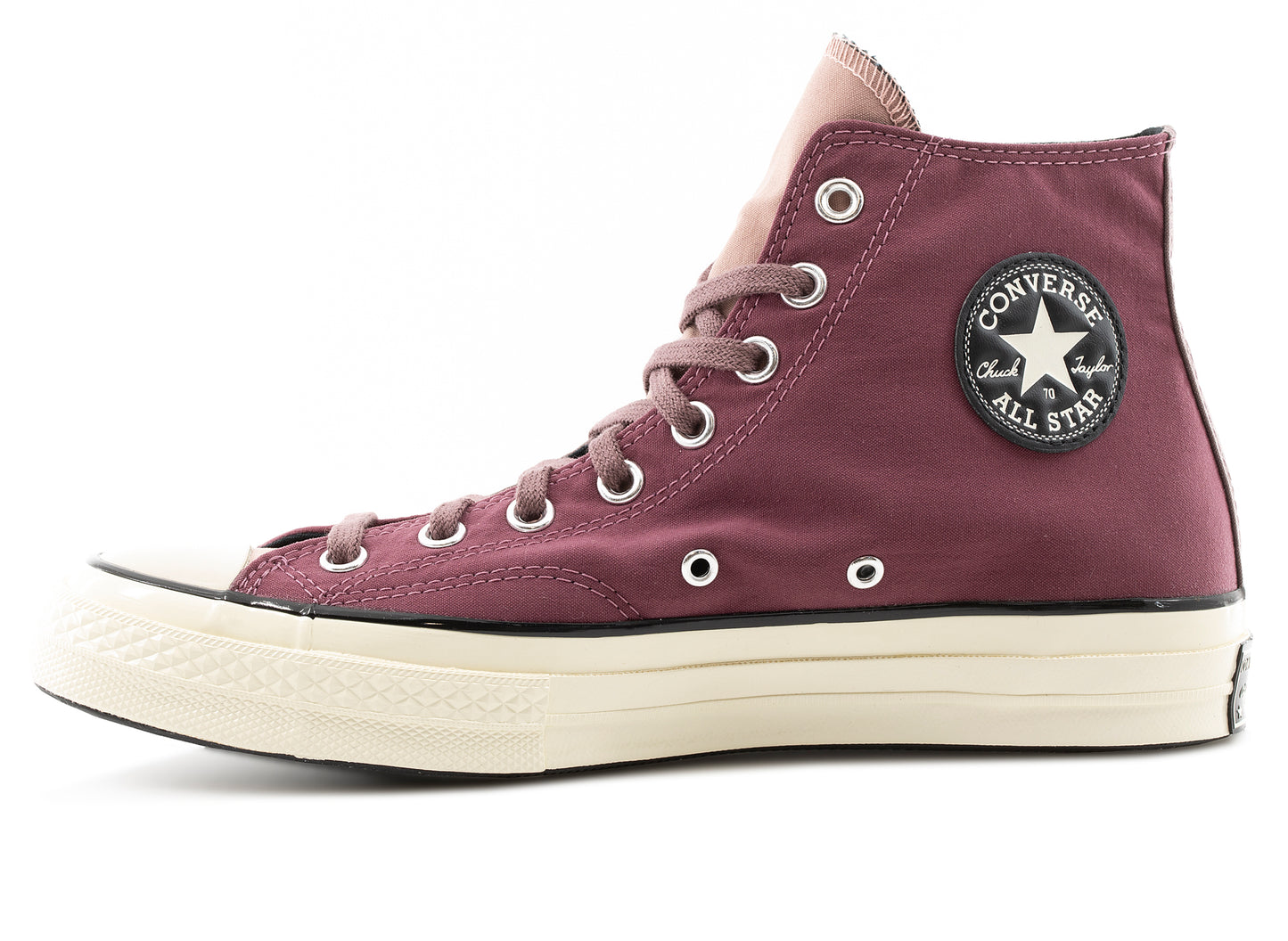 Converse 70 Hi in Rose Taupe / Egret / Black
