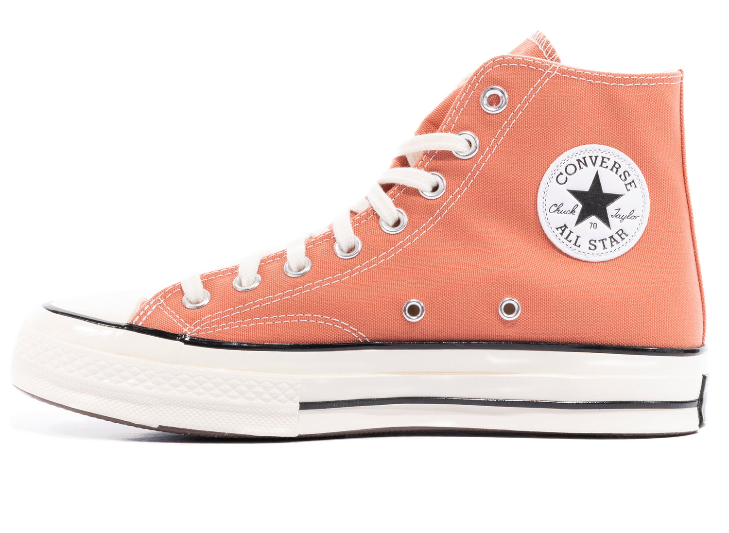 Converse Chuck 70 Hi Brushed in Khaki / Orange - view 3