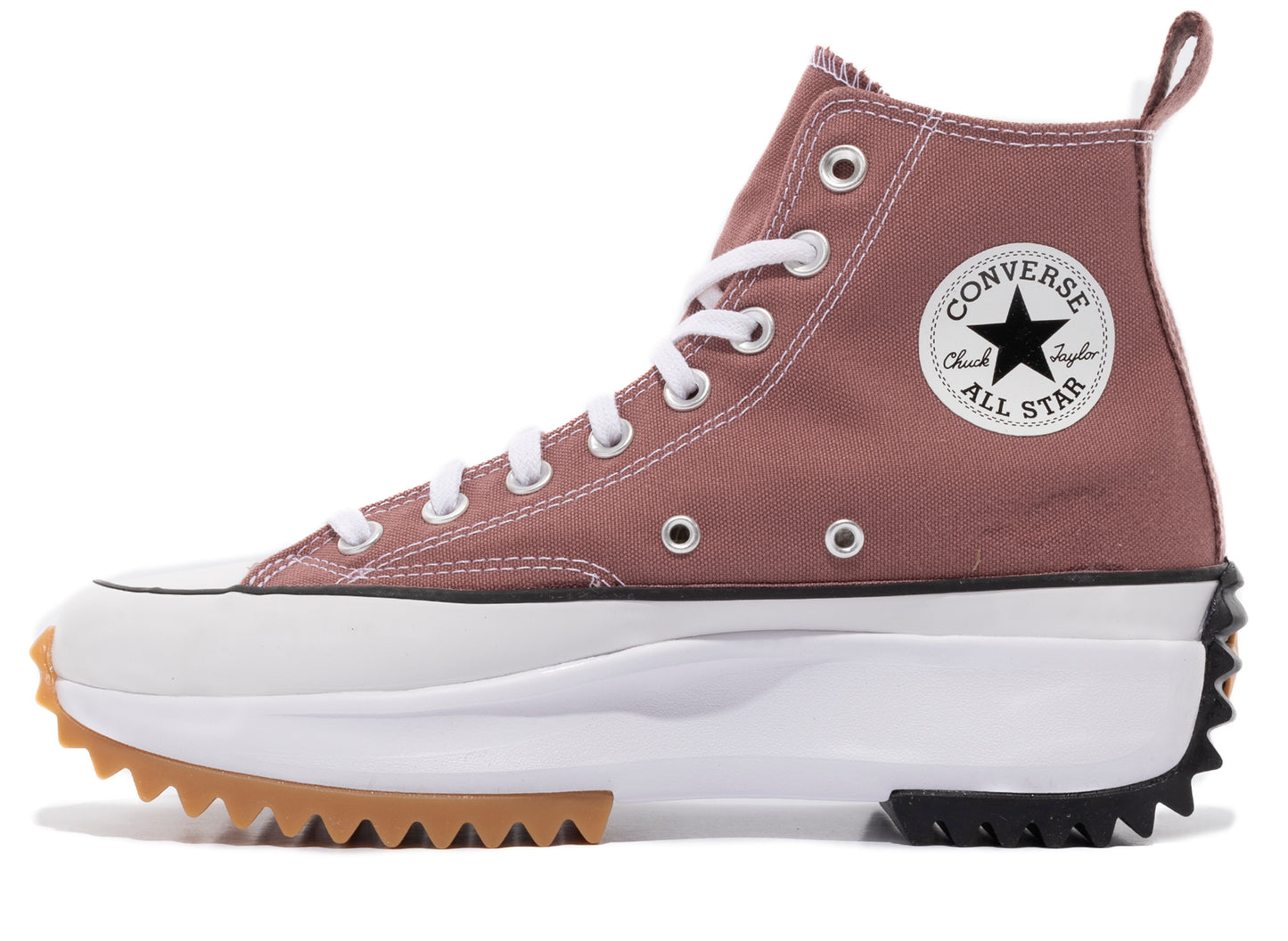 Converse Run Star Motion Hi in Taupe / Chocolate - view 3