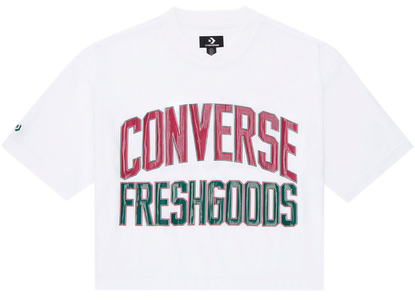 Converse x Joe Fresh Goods Football Top in Optical White