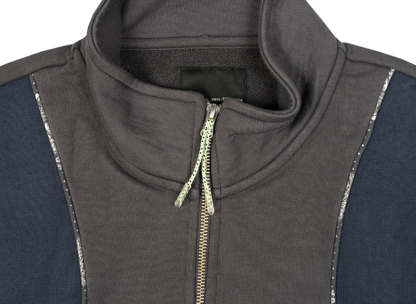 Converse x Paria Farzaneh Full Zip in Anthrazit