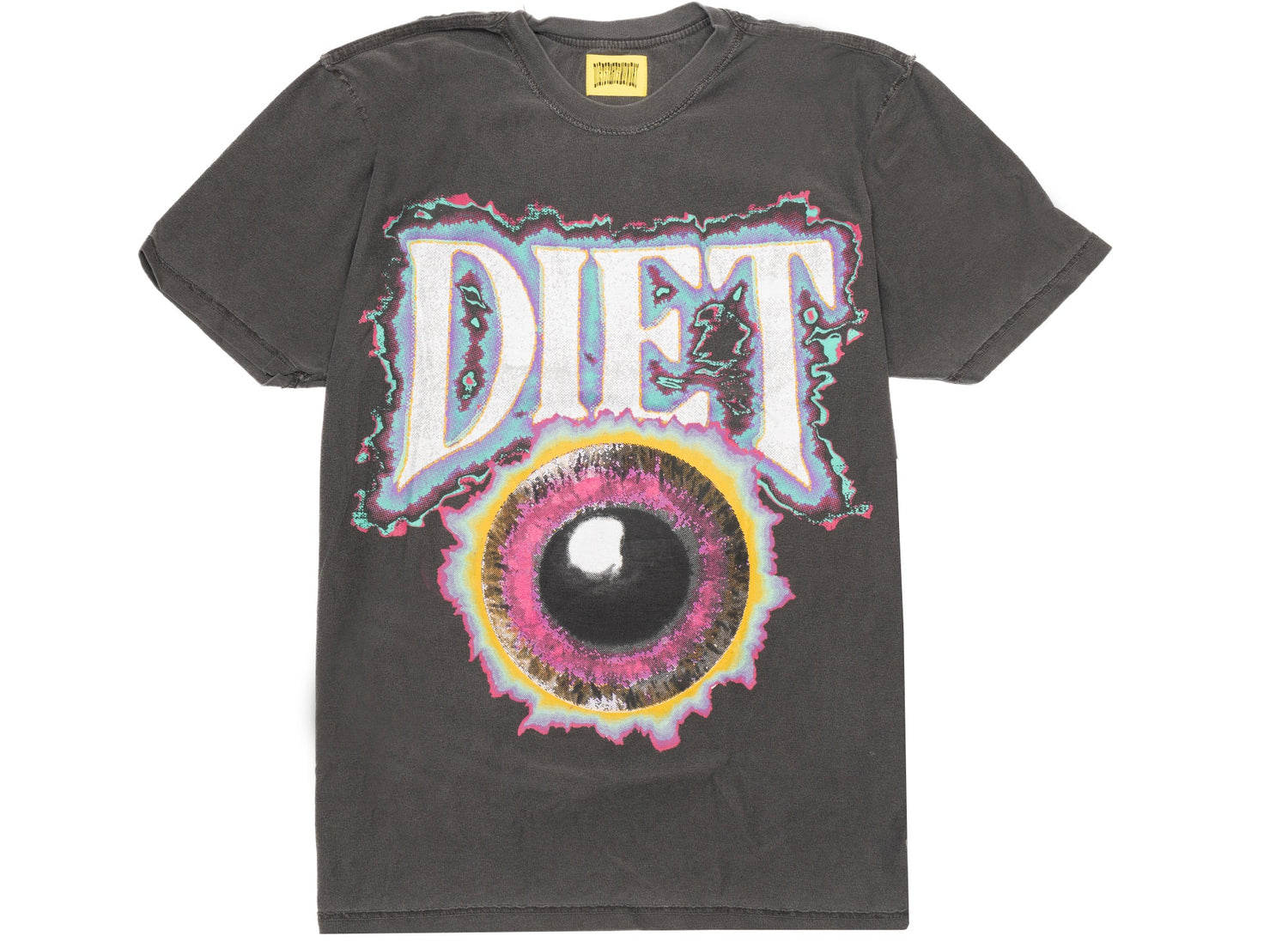 Diet Starts Monday Eyeball Tee in Vintage Black