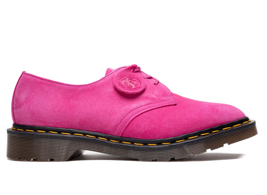 Dr. Martens 1461 Made in England Buck Suede Oxford in Pink / Multi-Color