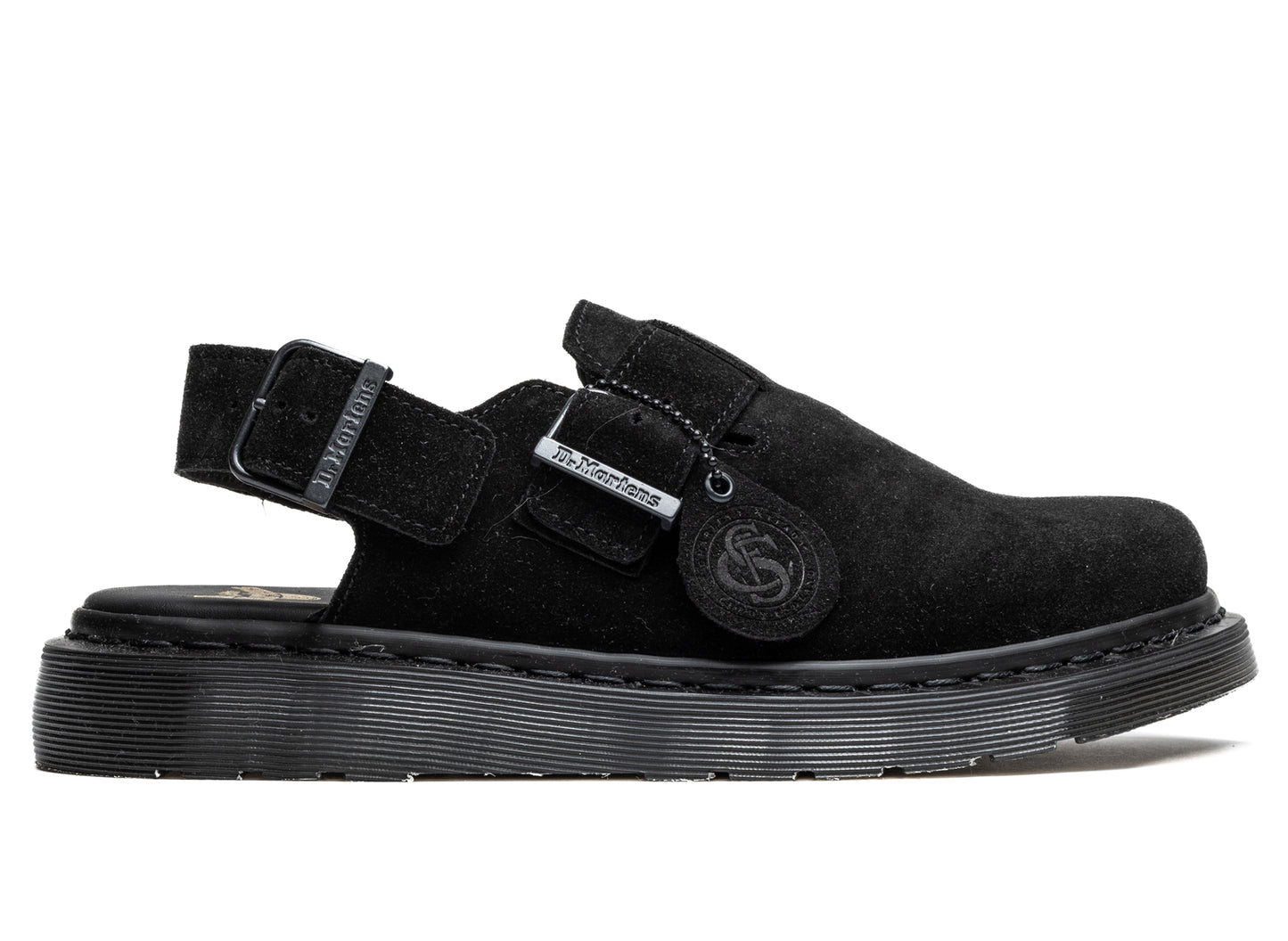 Dr. Martens Jorge Made in England Suede Mules