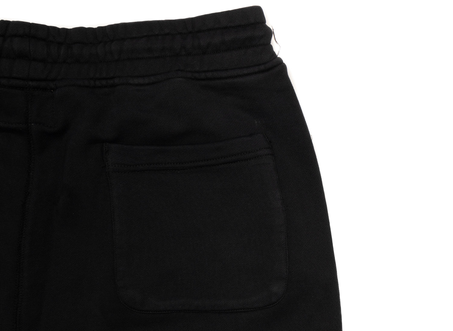 Emotionally Unavailable Heart Logo Sweatpants in Black - view 2
