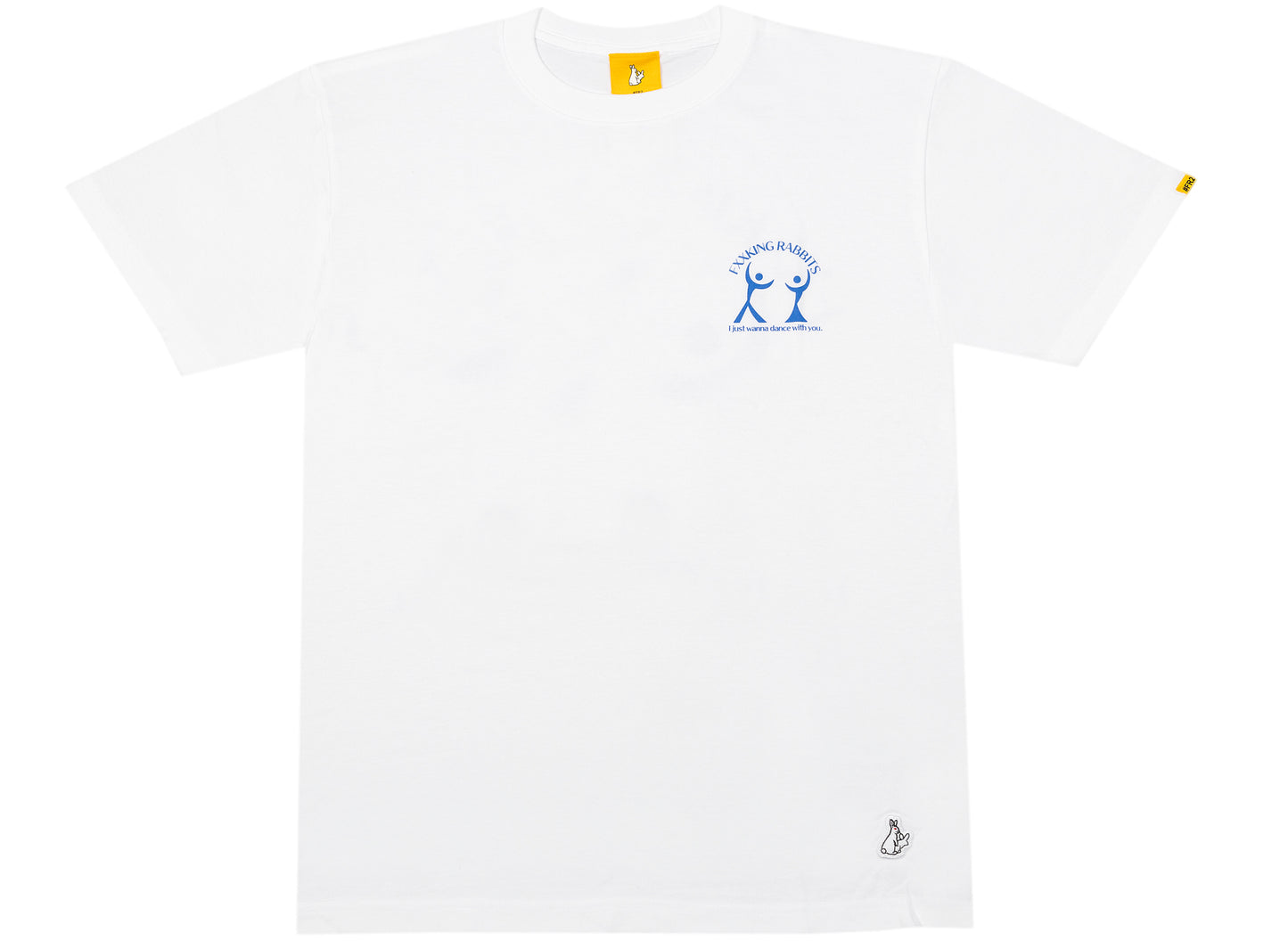 Fucking Rabbits Dancing Tee in White