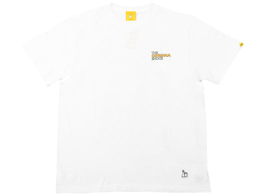 Fucking Rabbits Fake News T-Shirt Pt. 2 in White