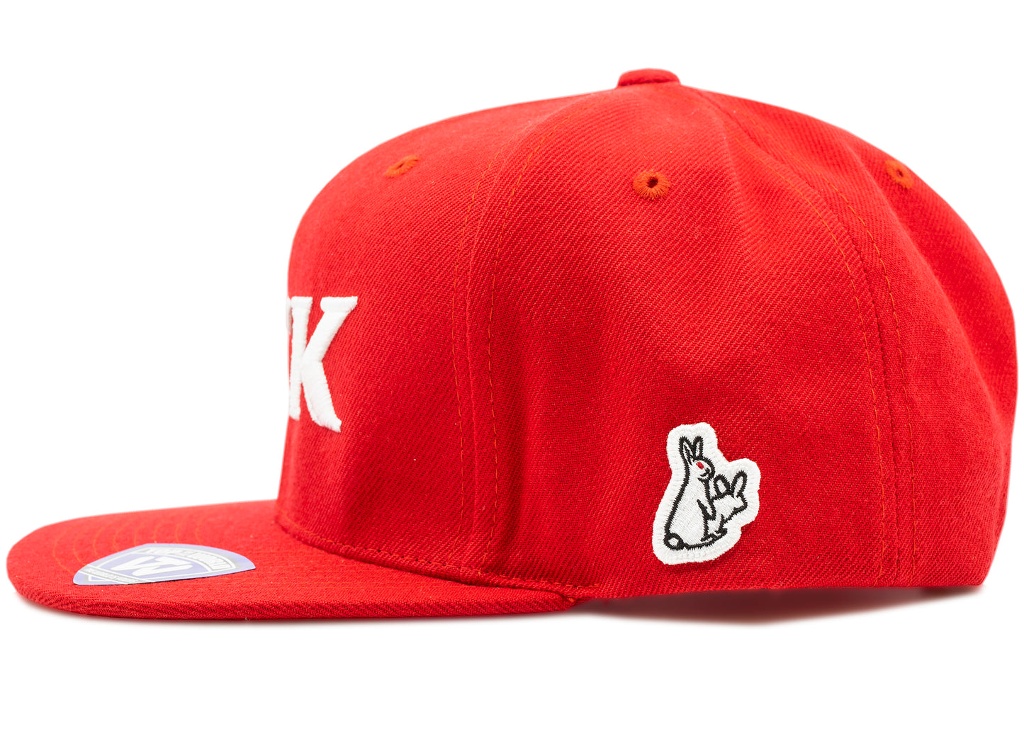 Fucking Rabbits FCK Cap in Red