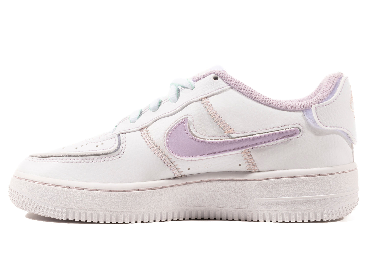 GS Nike Air Force 1/1 in White / Doll / Atmosphere / Mint Foam