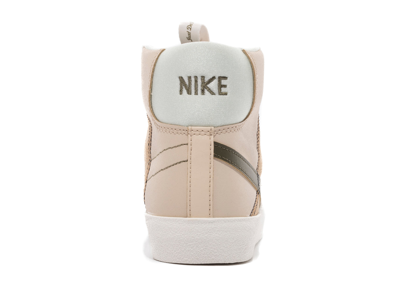 GS Nike Blazer Mid '77 SE Dance in Sanddrift / Medium Olive / Light Silver - view 2