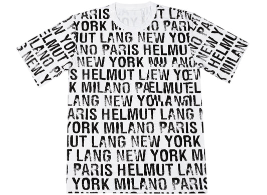 Helmut Lang All-Over Tee in White