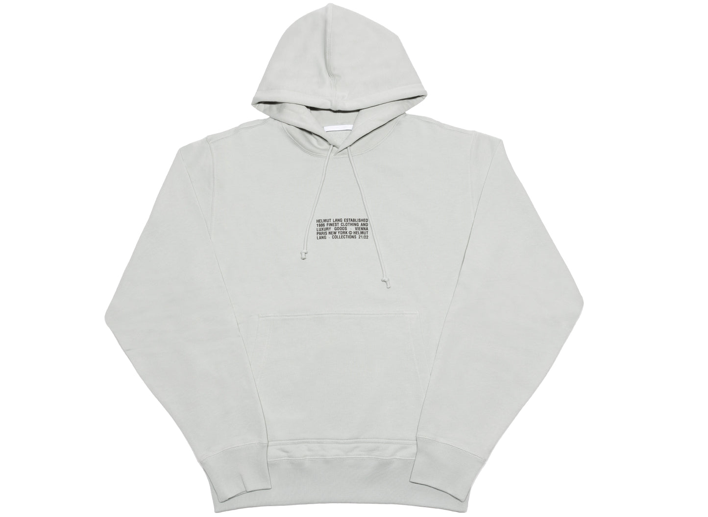 Helmut Lang Distort Hoodie in Iceberg