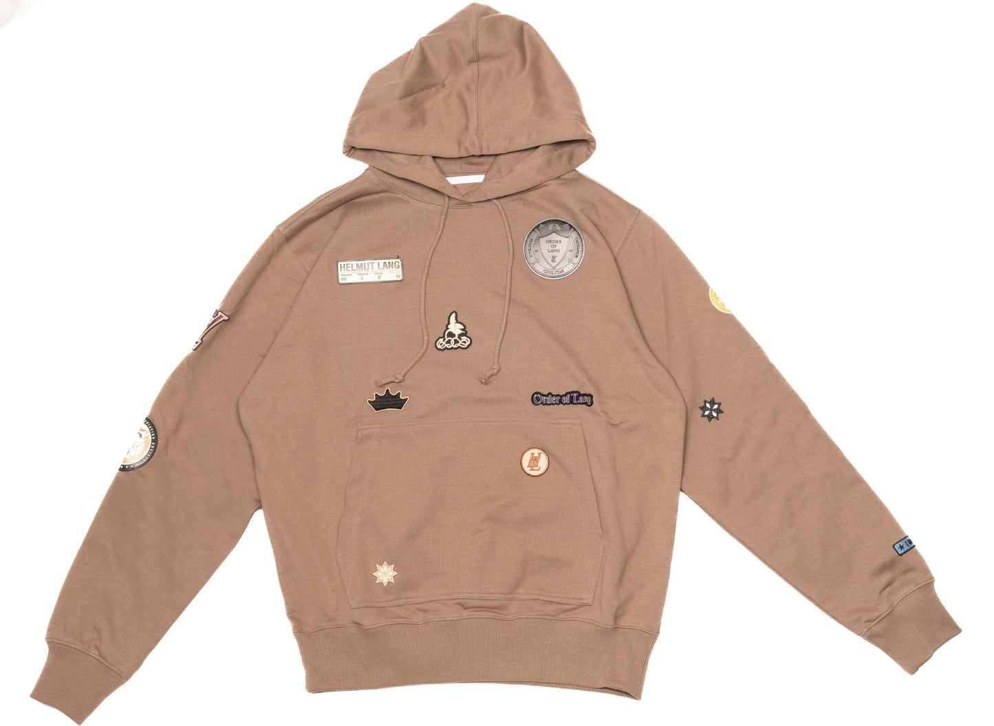 Helmut Lang Societas Hoodie in Rose Glow