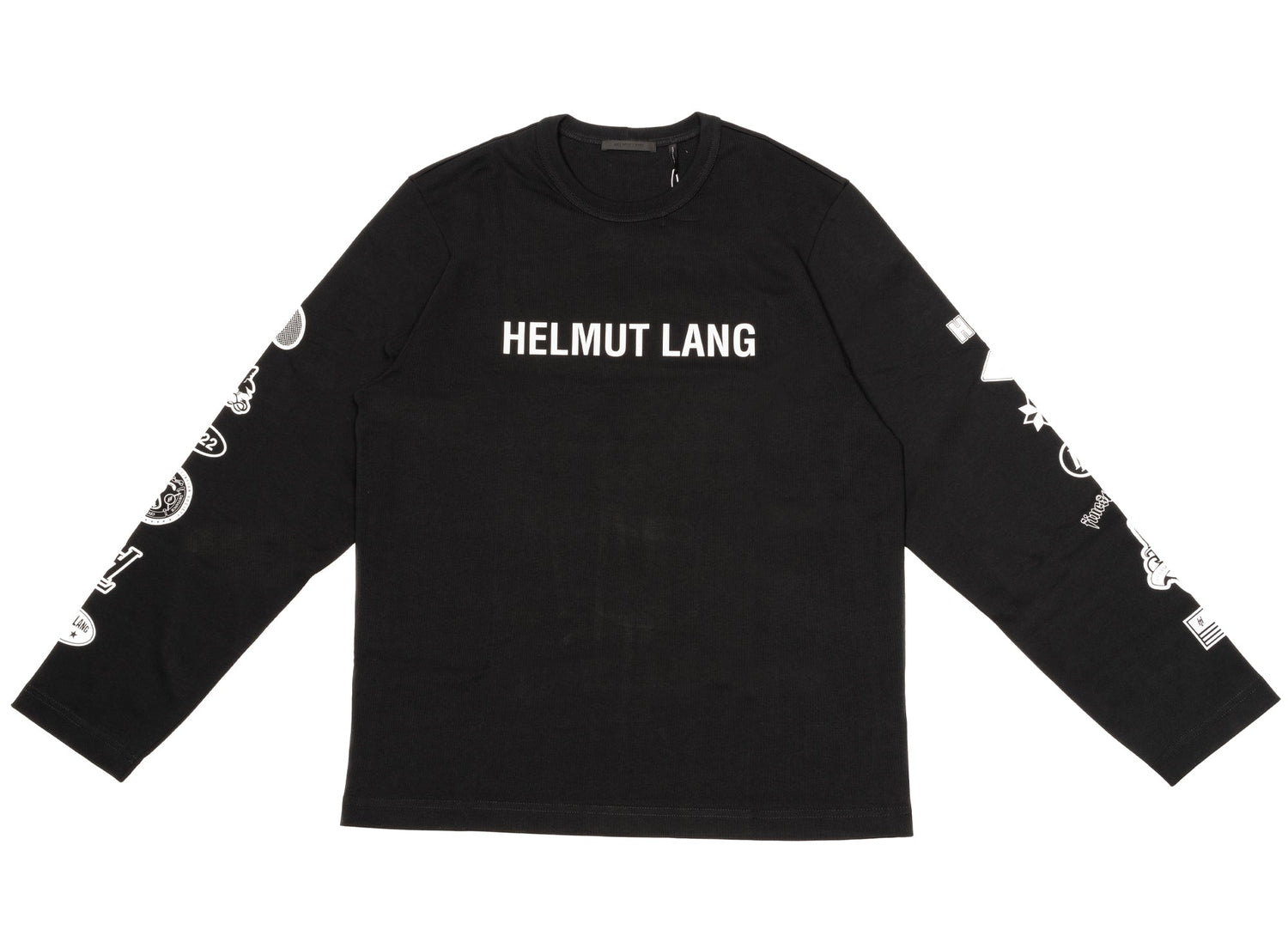 Helmut Lang Societas L/S Tee in Black