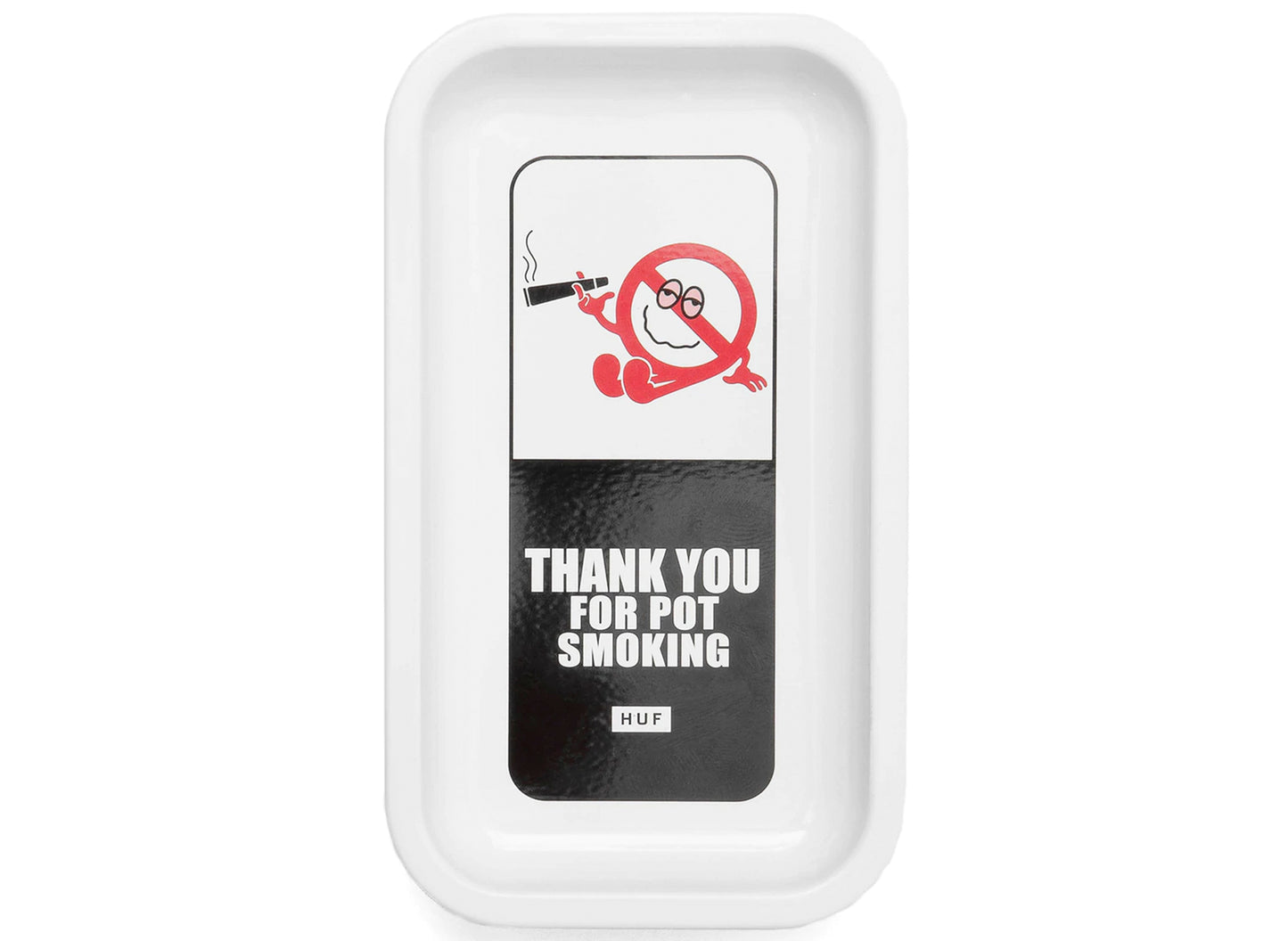 HUF Thank You Mini Stash Box in Black - view 2