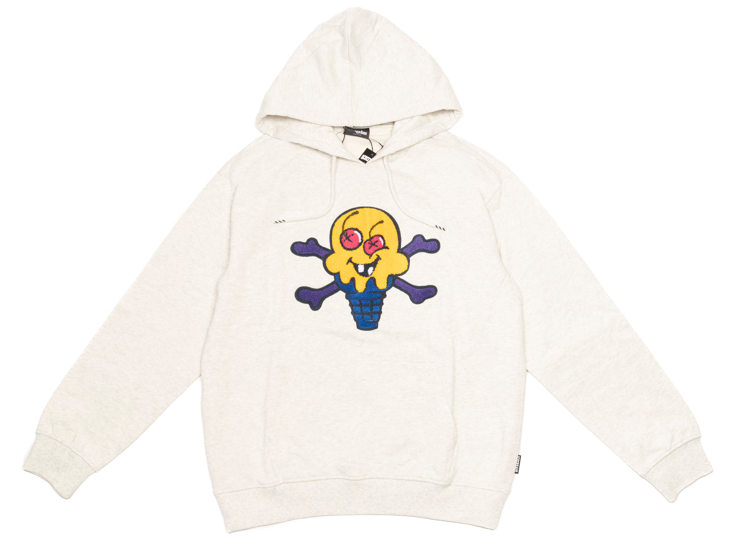 Ice Cream Avery Hoodie in Light Heather Grey