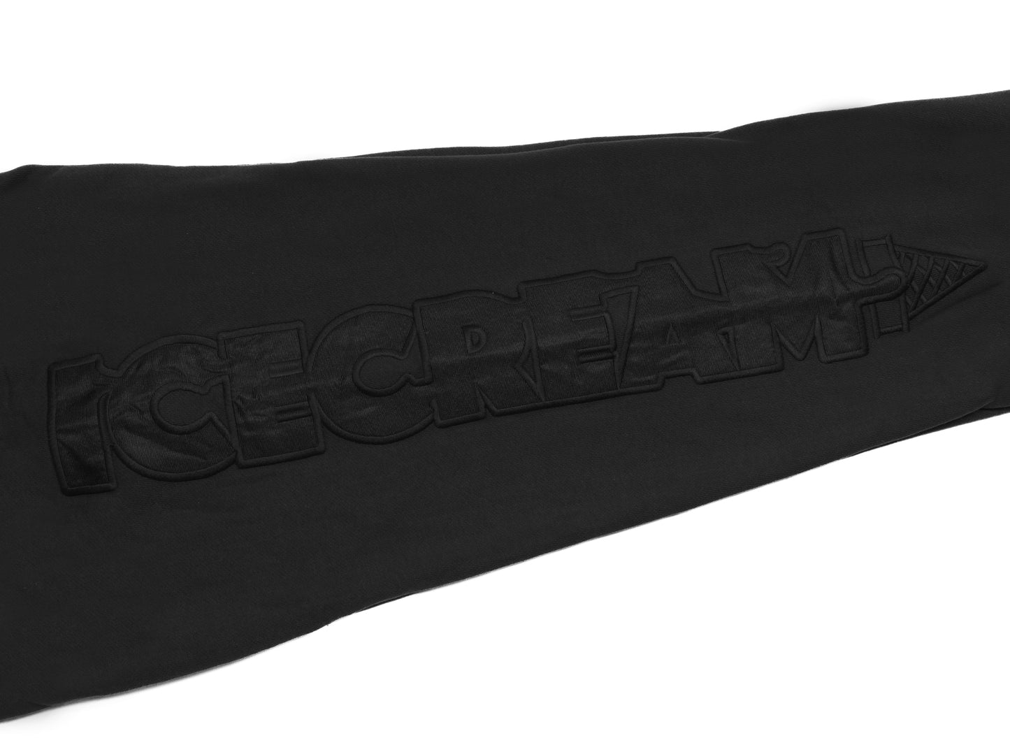 Ice Cream Cone Sweatpants in Black - view 2