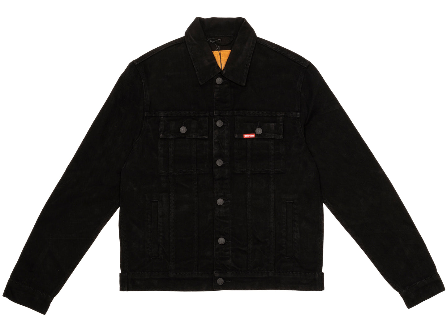 Ice Cream Dagger Denim Jacket in Black