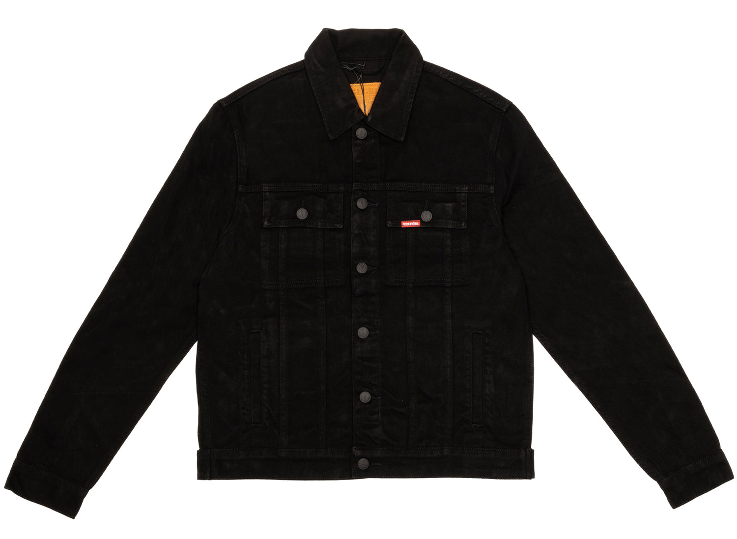 Ice Cream Dagger Denim Jacket in Black