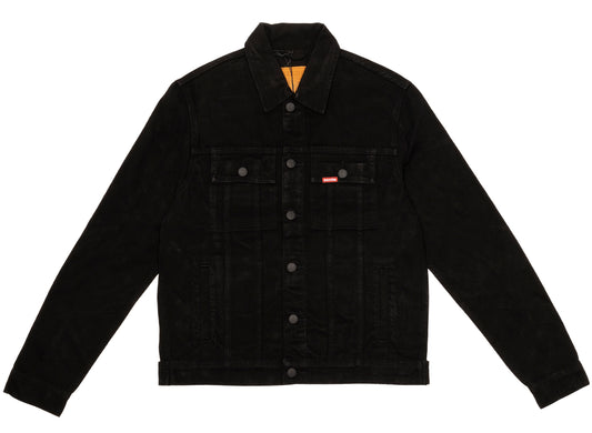 Ice Cream Dagger Denim Jacket in Black