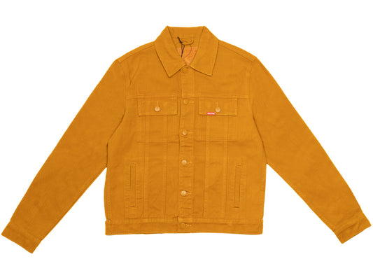 Ice Cream Dagger Denim Jacket in Buckthorn