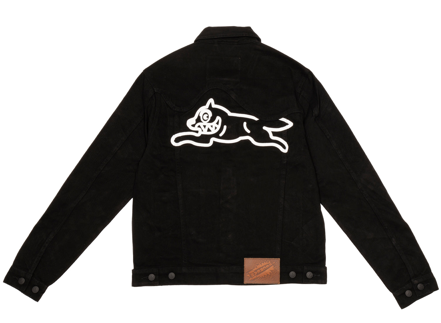 Ice Cream Dagger Denim Jacket in Black - view 2