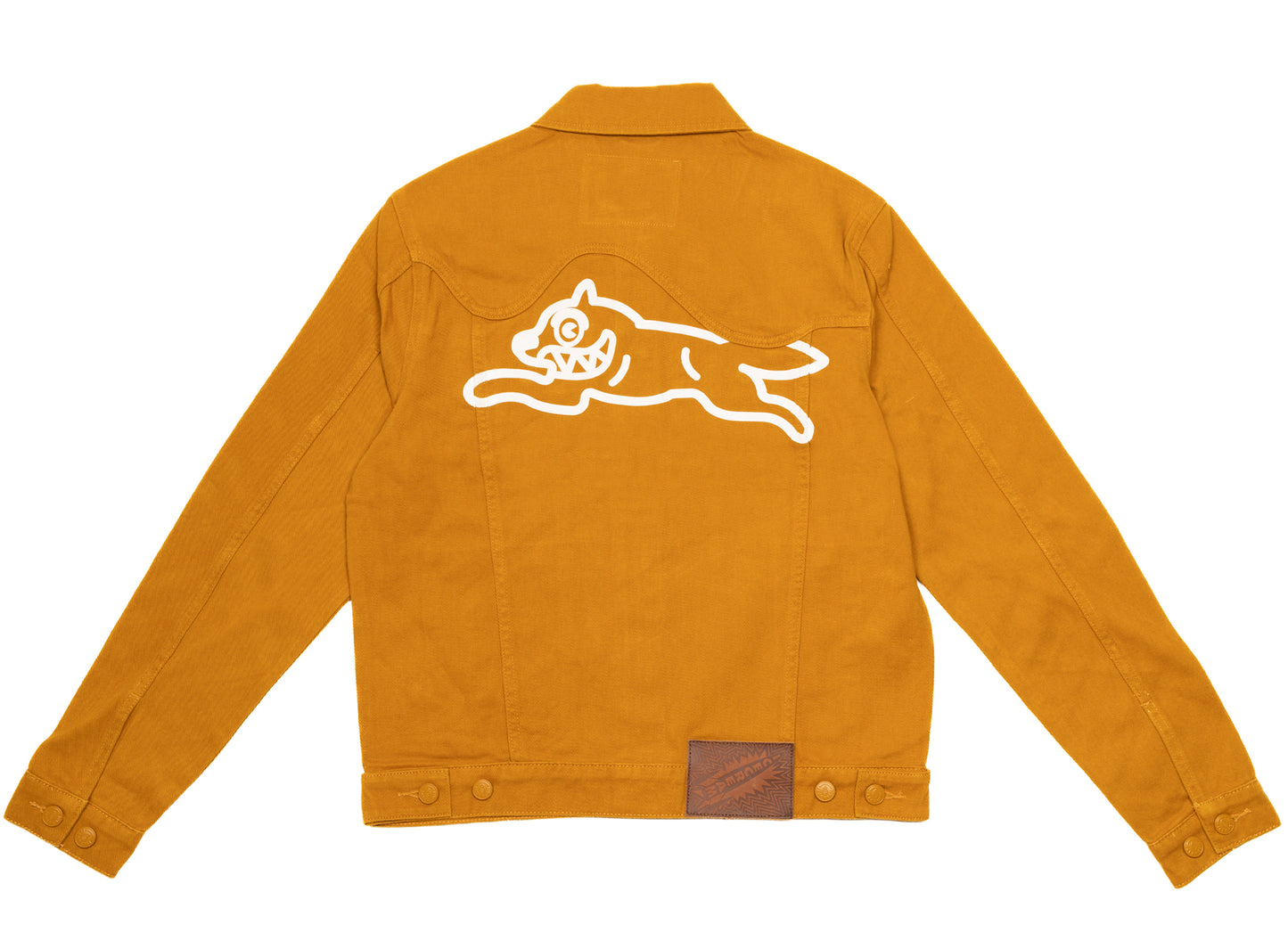 Ice Cream Dagger Denim Jacket in Buckthorn - view 2