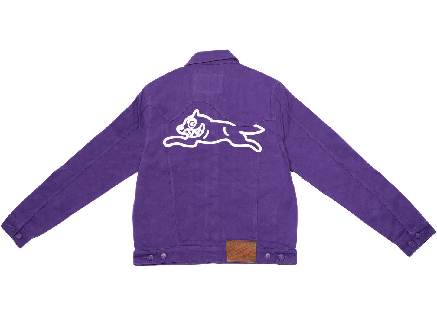 Ice Cream Dagger Denim Jacket in Prism Violet - view 2