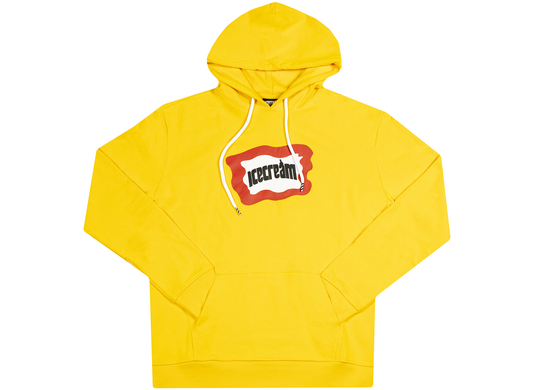Ice Cream Flag Hoodie in Spectra Yellow