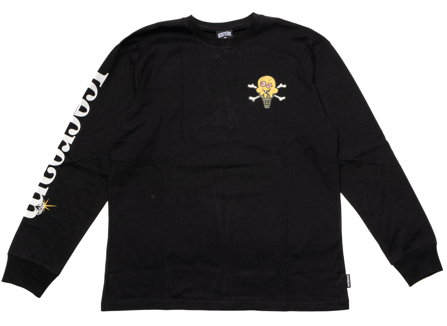 Ice Cream Henry L/S Knit in Black