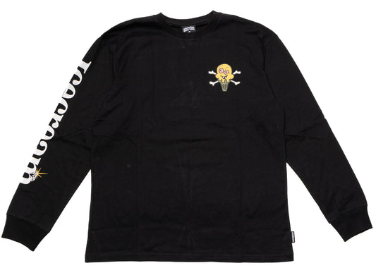 Ice Cream Henry L/S Knit in Black