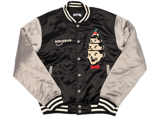 Chaqueta Hoodini para helado en negro