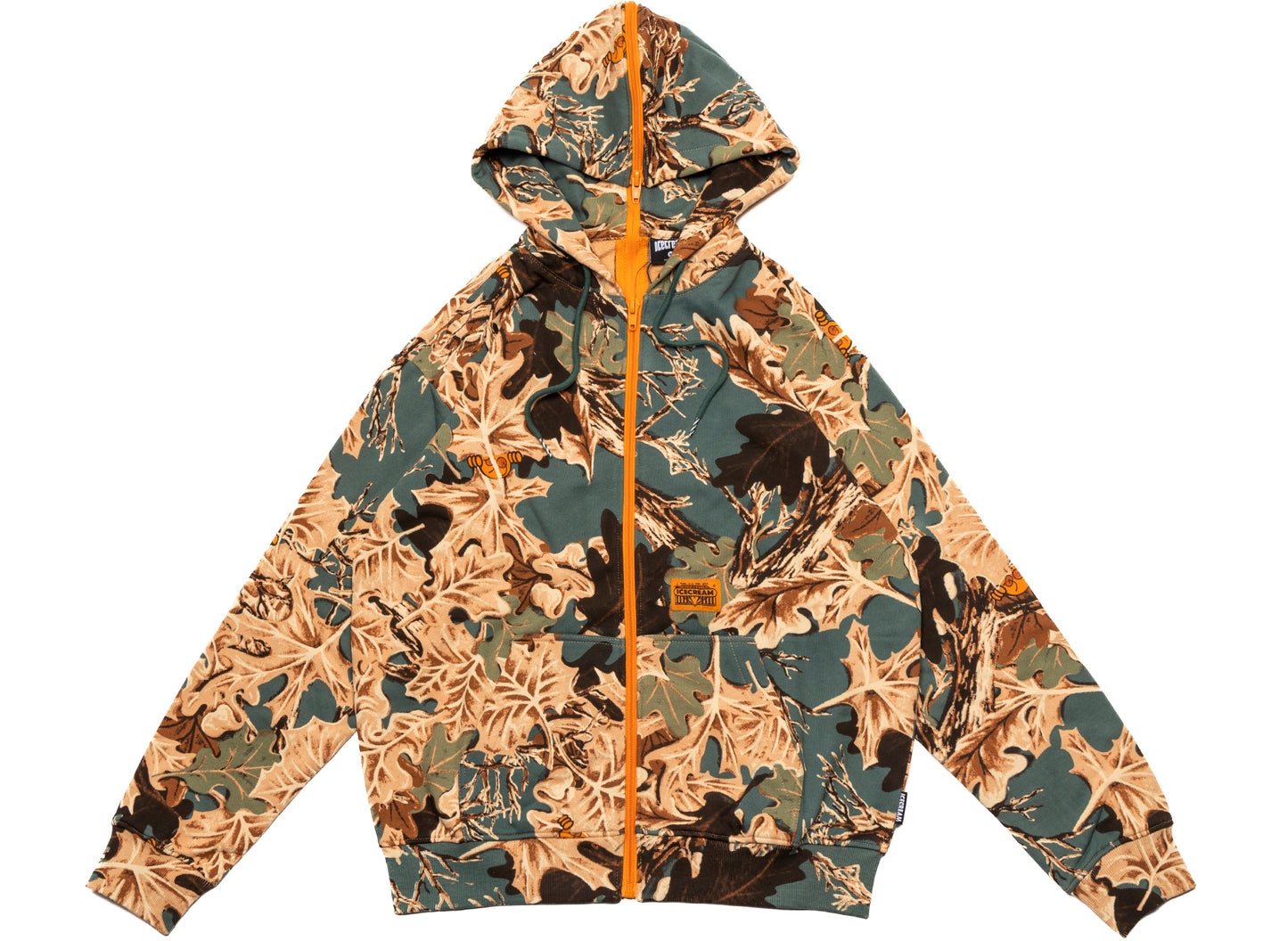 Ice Cream Invisible Zip Hoodie