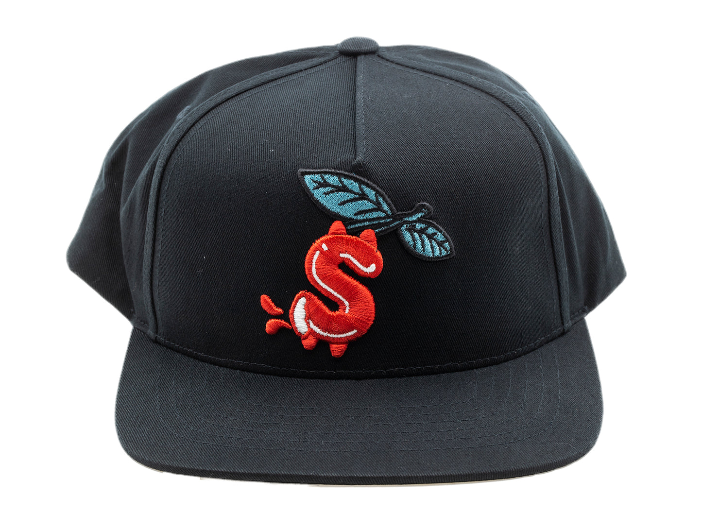 Ice Cream Money Snapback Hat in Black