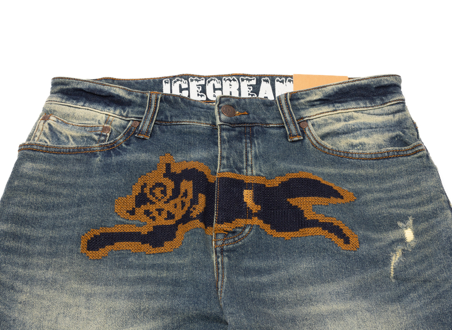 Pantalones Vaqueros Ice Cream Stitch