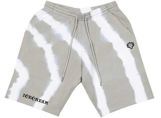 Pantalones cortos de vainilla con diseño de helado, en gris