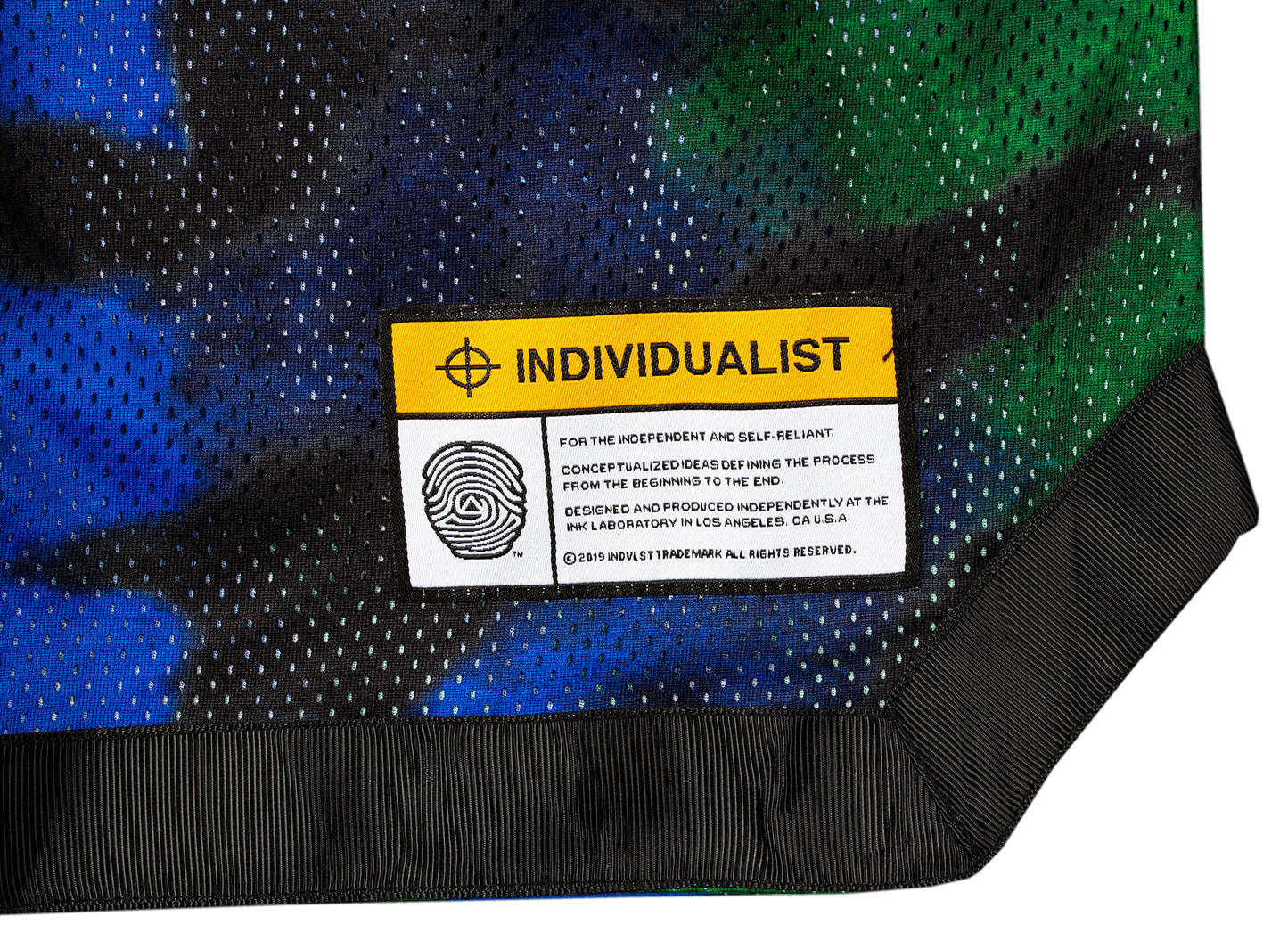 INDVLST Tie Dye Mesh Shorts