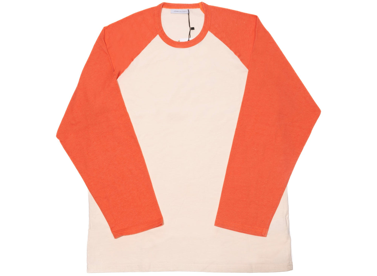 John Elliott Washed Baseball T-Shirt in Rot