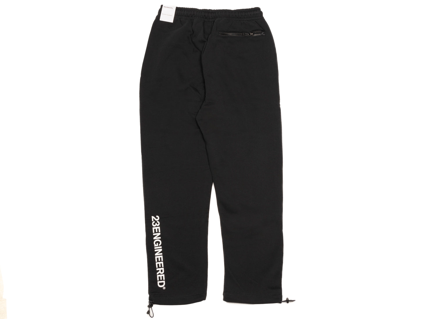 Jordan 23 Engineered Fleece Pants in Black / White - view 2